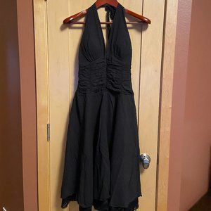 Philip Decaprio Black Halter Dress: Size 4